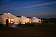 © MarkCurtisnzPhoto - Yurts at night