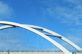 Fototapeta Most - White modern bridge