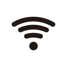 Wifi Signal Logo Ideas. Inspiration Logo Design. Template Vector Illustration. Isolated On White Background