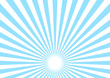 © Takamaru - 背景素材 集中線 放射線（青） 01