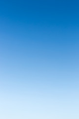 Wall Mural - clear blue sky background