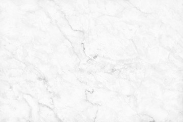 Wall Mural - white gray marble texture background with high resolution, counter top view of natural tiles stone i