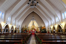 Interior Of Empty Church