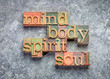 body, mind, spirit and soul