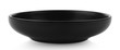 black bowl isolated on white background