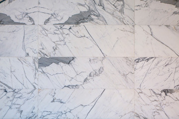 Wall Mural - upscale luxury gray white marble patterned surfaces tile