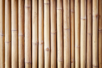  bambusowe deski ogrodzenia lub ściany tekstury tła