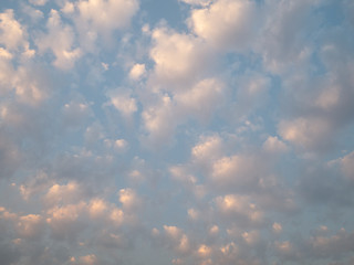 Wall Mural - blue sky with clouds