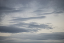 Closeup Of Grey Cloudy Sky Texture