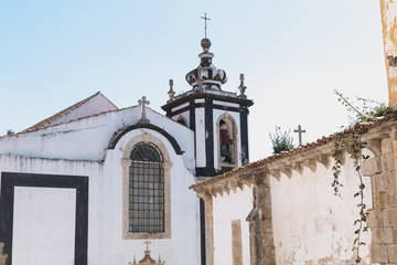 Wall Mural - architectural detail of the Church of Saint Peter in Obidos