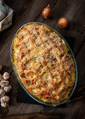 Wall Mural - Delicious casserole from the oven