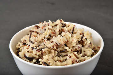 Sticker - Quinoa and rice blend in a bowl