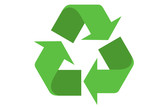 Fototapeta  - recycle green symbol