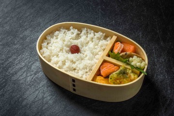 Wall Mural - おべんとう　Japanese style famous lunch box (bento)