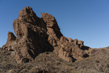 Fototapeta Sawanna - Roques de Garcia. The Roque Cinchado - a unique rock formation of the island of Tenerife located near Teide Volcano. Canary Islands, Spain