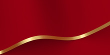 Red And Gold Background