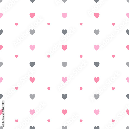 seamless-pattern-in-stylish-pink-and-grey-hearts-on-white-background-for-fabric-textile-clothes-tablecloth-and-other-things-vector-image
