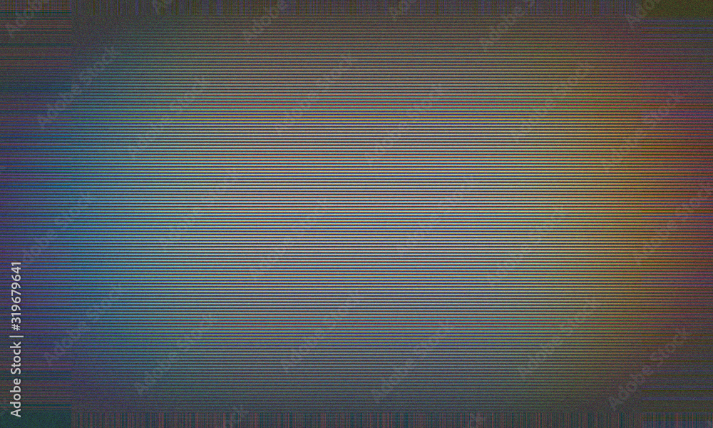 abstract background with copy space for text, old tv scan line monitor for glitch overlay - obrazy, fototapety, plakaty 