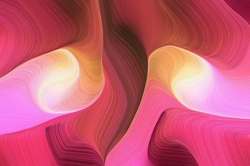 abstract fluid and waves design with moderate red, dark red and baby pink colors. good wallpaper or canvas design