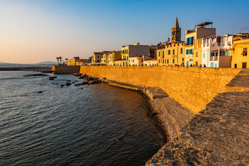 Poster - Old town of Alghero