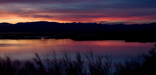 Wall Mural - Coucher de soleil