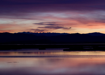 Wall Mural - Coucher de soleil