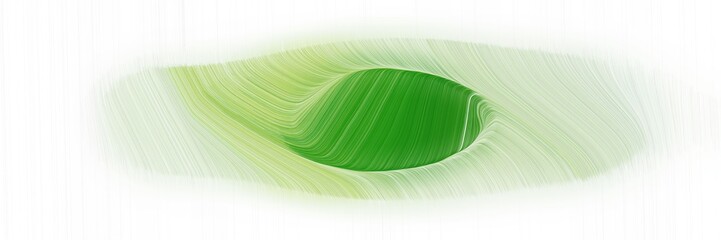 Aufkleber - dynamic header design with tea green, beige and forest green colors. dynamic curved lines with fluid flowing waves and curves