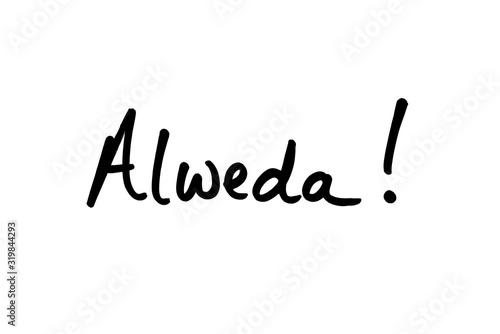 Cuadros en Lienzo Alweda - the Punjabi word for Goodbye