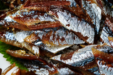 Poster - Dried and seasoned fish dish 