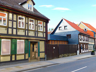 Wall Mural - Eine historische Altstadt in Sachsen Anhalt