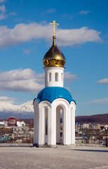 Wall Mural - Russian Orthodox Cathedral - Petropavlovsk-Kamchatsky, Russia