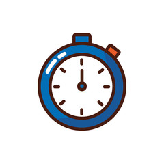 Poster - timer chronometer device isolated icon