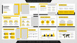 © Fuadi Alhusini - set of presentation template design with simple layout and minimalist style use for business profile and annual report