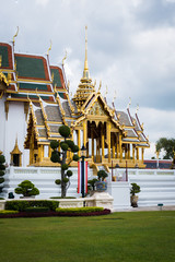 The Grand Palace Buildings, Shrines, and Temples in Bangkok, Thailand