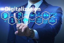 Digital Transformation And Digitalization Technology Concept