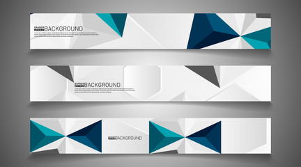 Set banner background for your design. vector graphic design illustration. suitable for your background design