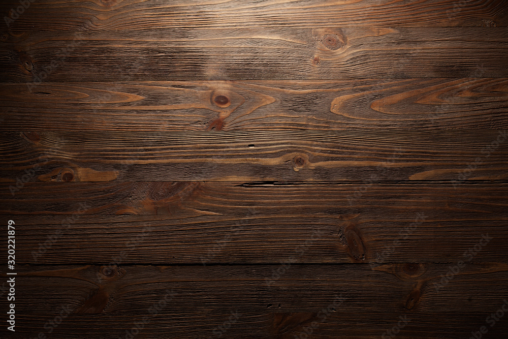Textura de superfície de pranchas de madeira marrom antigas. - obrazy, fototapety, plakaty 