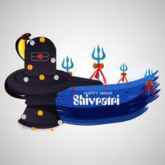 Canvas Print - HAPPY MAHA SHIVRATRI