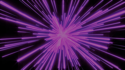 Leinwandbilder - Abstract Explosion Hi Technology Speed Lines Poster For Comic Book Illustration Concept Design.