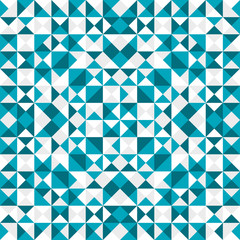 Wall Mural - triangle background, colourful mosaic backdrop. geometric vector background.