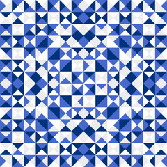 Wall Mural - triangle background, colourful mosaic backdrop. geometric vector background.