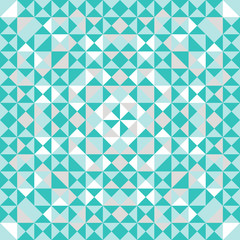 Wall Mural - triangle background, colourful mosaic backdrop. geometric vector background.