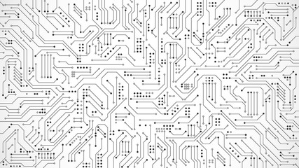 circuit board texture for banner or poster. abstract technology background. electronic motherboard c