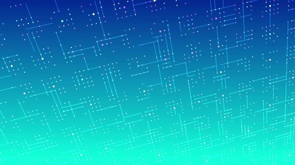 Data field network system on blue