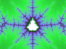 Green Mandelbrot Fractal, Digital Artwork For Creative Graphic Design