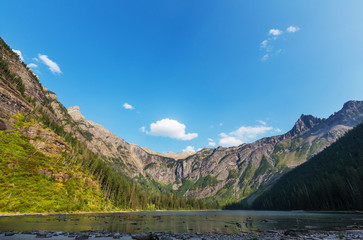 Canvas Print - Avalanche lake