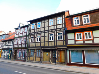 Wall Mural - Eine historische Altstadt in Sachsen Anhalt