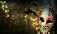 Traditional Carnival Venetian Mask