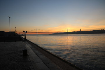 Poster - amanhecer em Belém lisboa