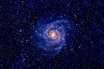 beautiful cosmic spiral colors. elements of this image were furnished by nasa.